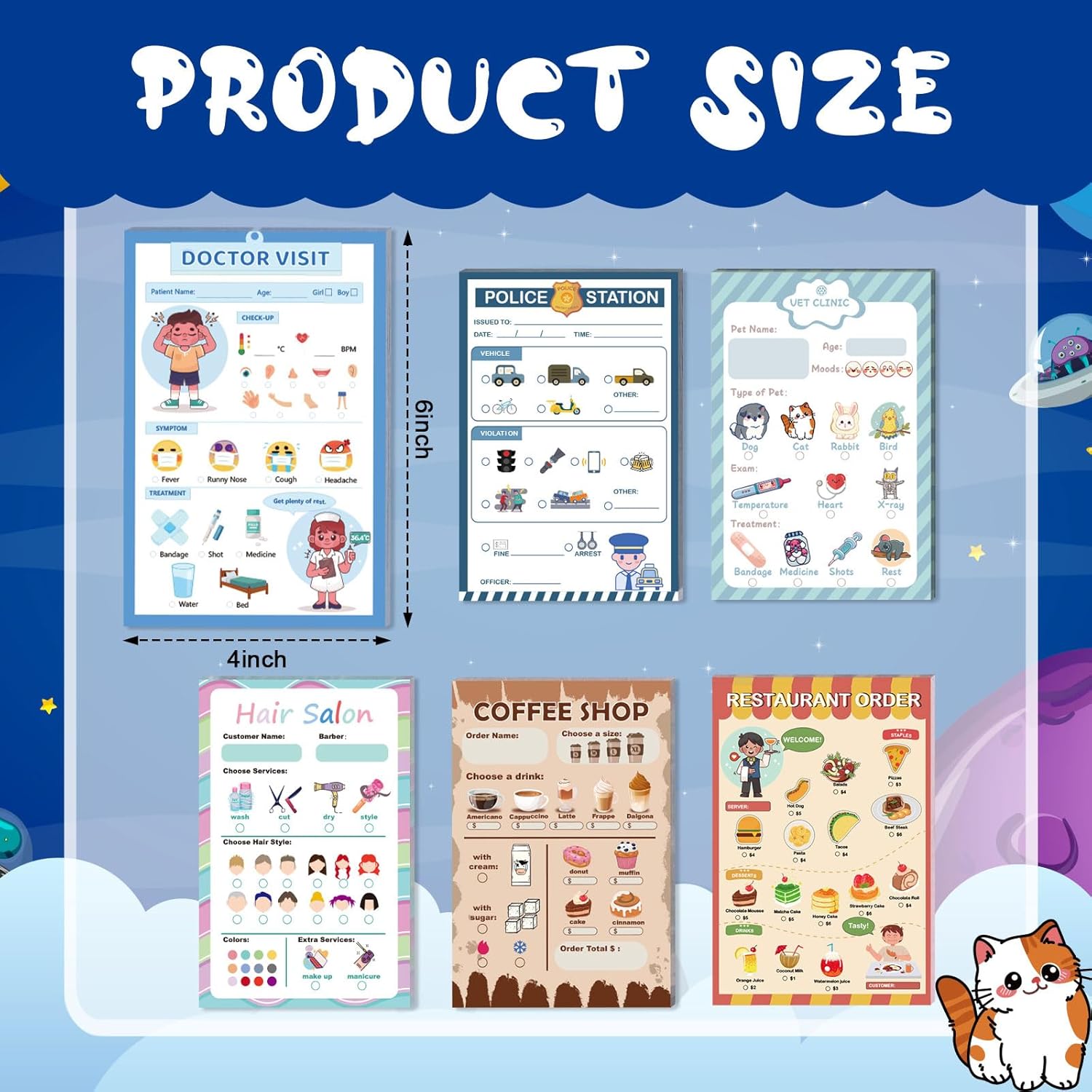 Role Play Adventure Notepads